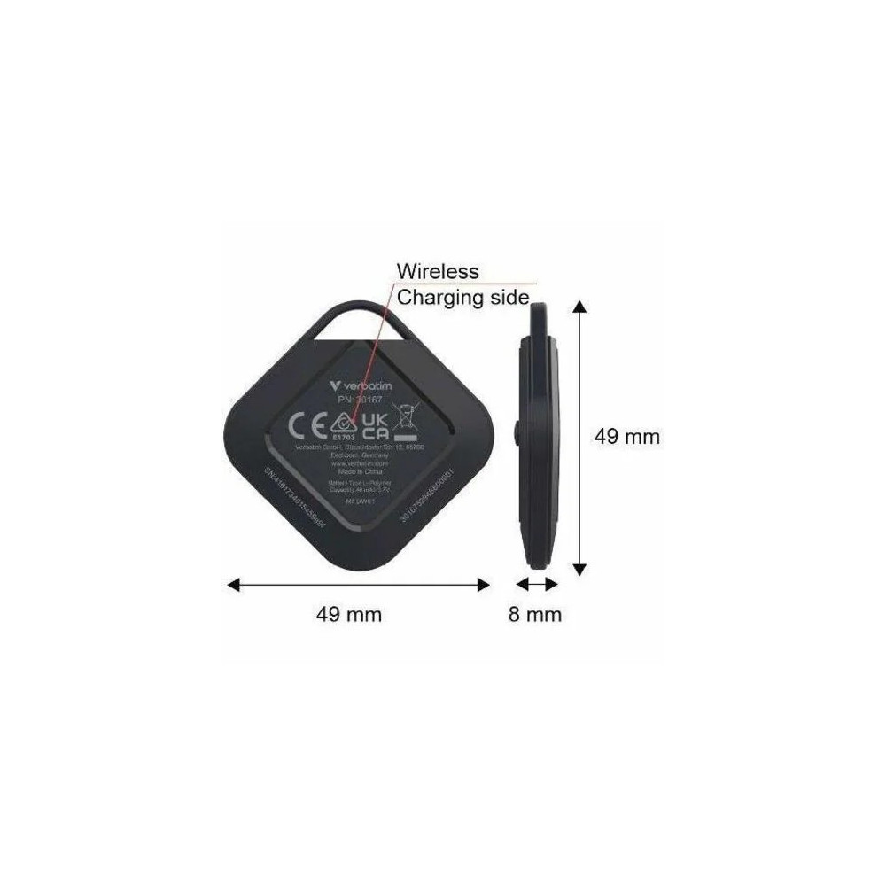 Verbatim 30167 My Finder Asset Tracking Device - Bluetooth - Image 11