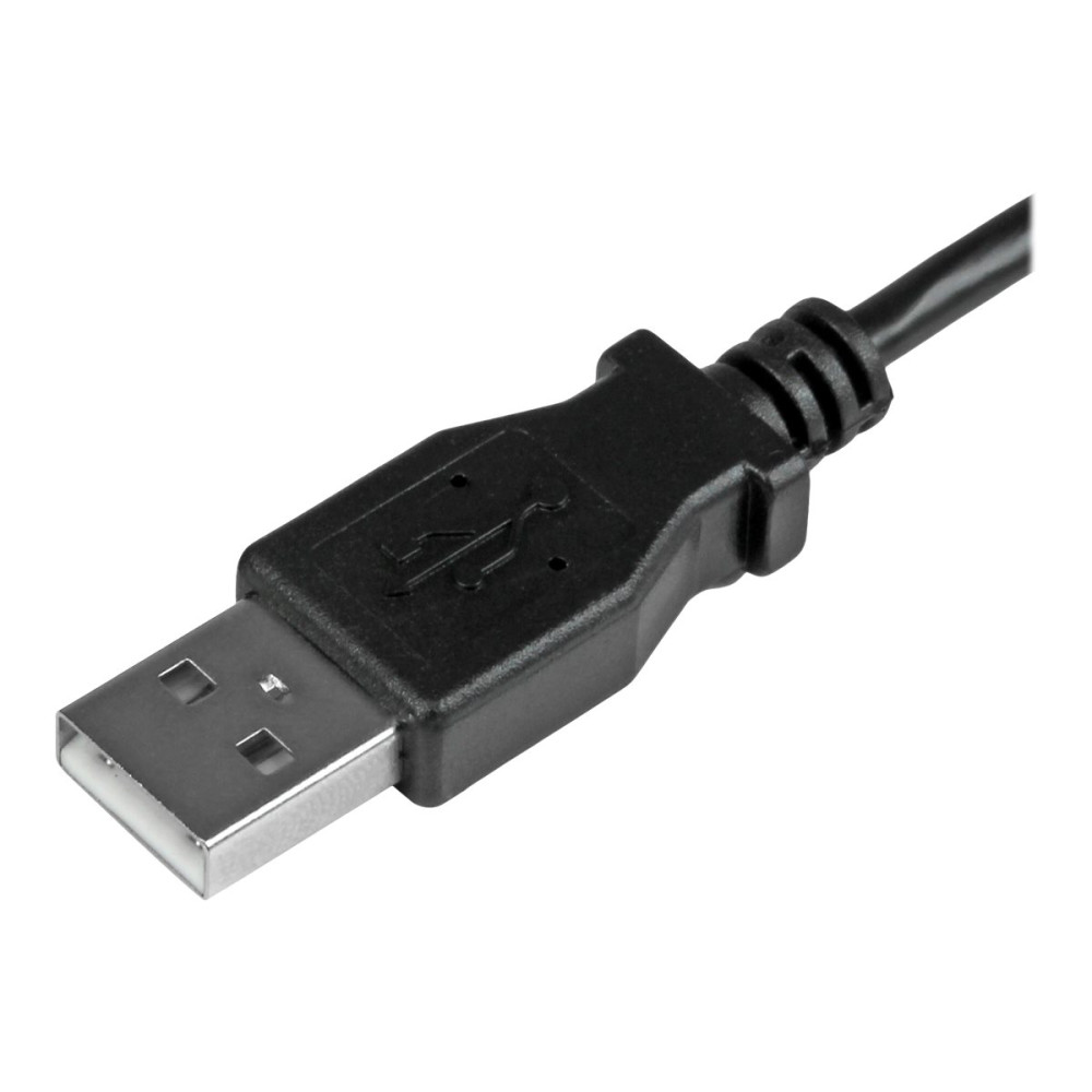 StarTech USBAUB2MLA 2M USB2.0 A TO MICRO USB2.0 B, M/M, LEFT ANGLE, LTW - Image 3