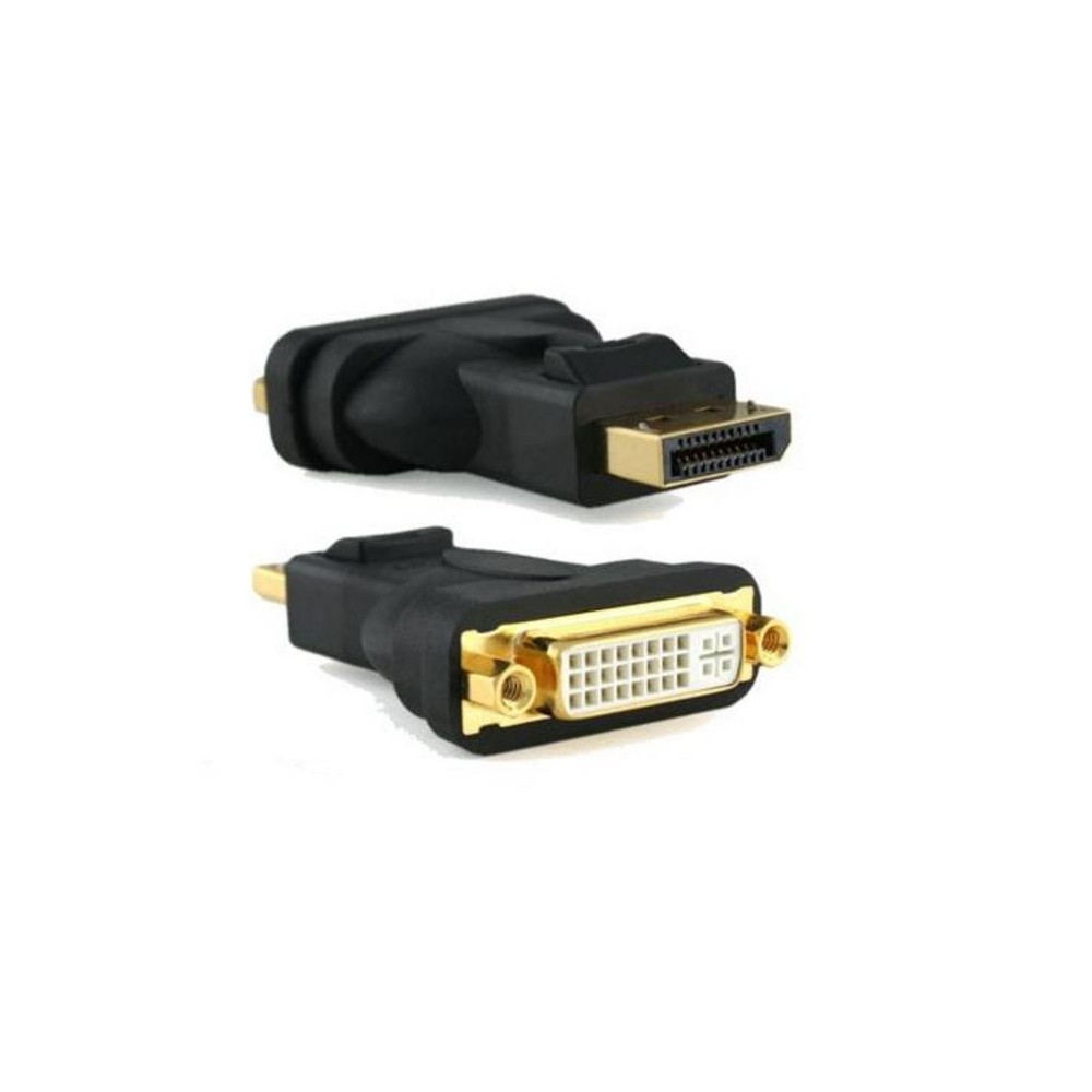 Astrotek AT-DPDVI-MF DisplayPort DP to DVI-D Adapter Converter 20 pins Male to DVI 24+1 pins Female - Image 1