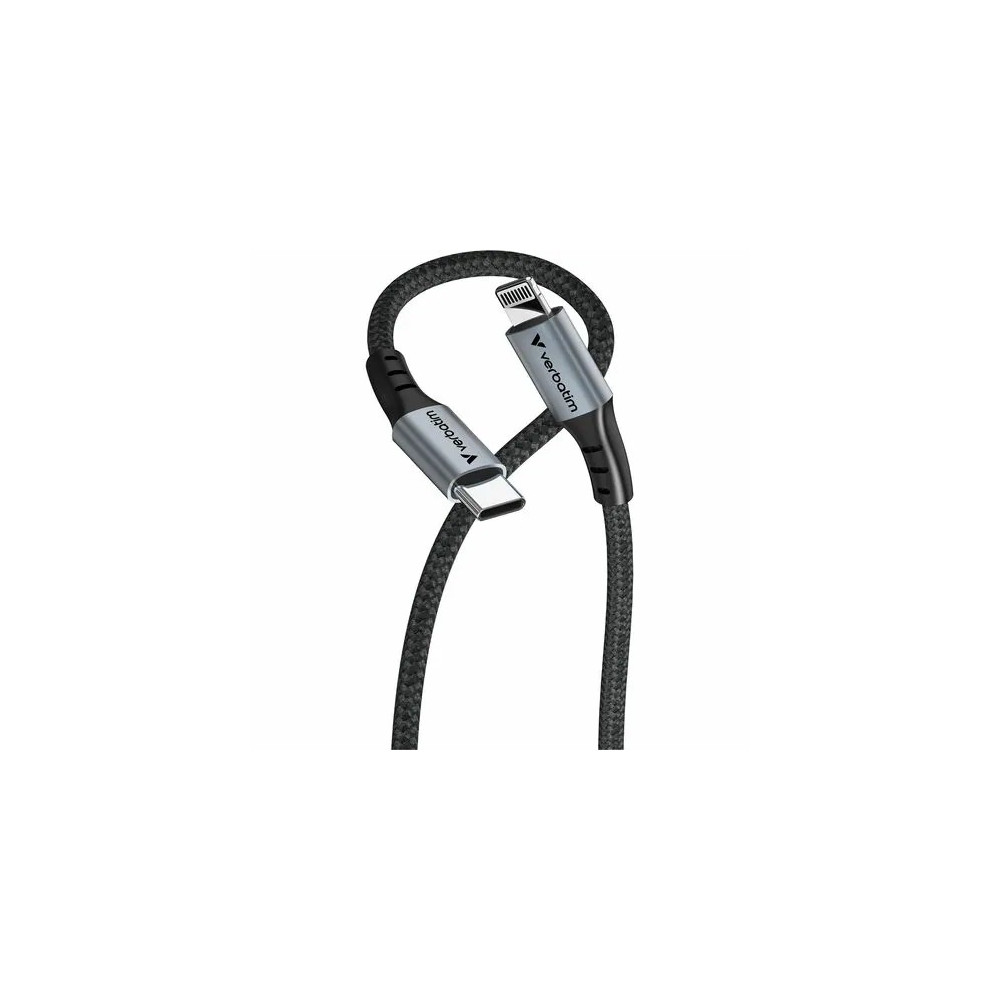 Verbatim 31844 120CM USB-C TO LIGHTNING CABLE - BLACK - Image 3