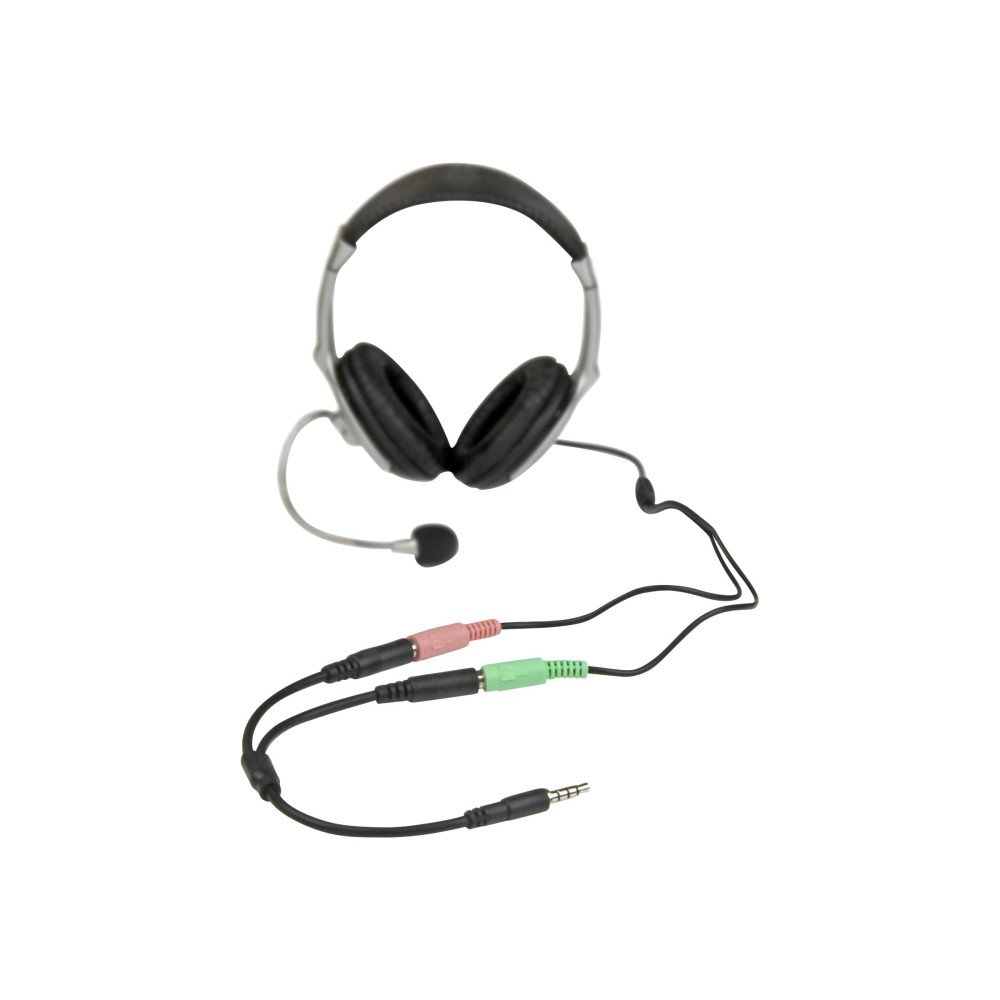 StarTech MUYHSMFF 3.5MM STEREO SPLITTER CABLE, 4-POSITION TO 2X 3-POSITION, M/F, LTW - Image 6