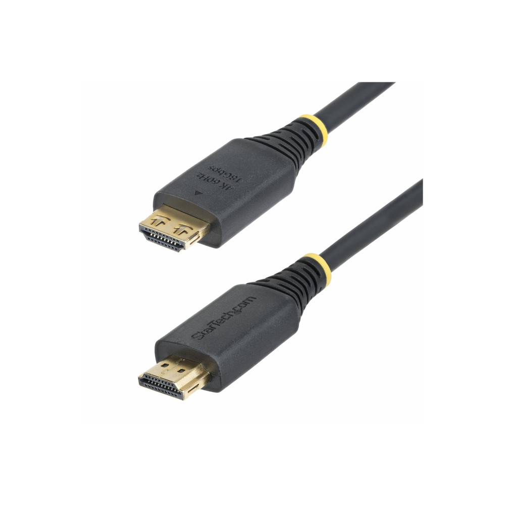 StarTech HDMI2-CABLE-GRIP-3F 3FT HIGH SPEED HDMI CABLE W/GRIPPING CONNECTORS, 4K 60HZ, LTW - Image 5