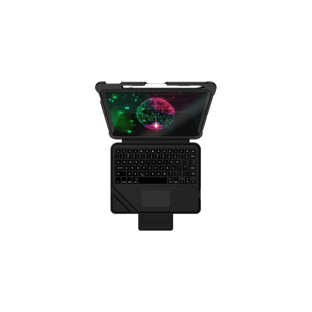 STM STM-226-407KX-01 DUX KEYBOARD TRACKPAD USB-C (IPAD 10TH GEN & A16) COM - BLACK FITTED CASE - Image 1