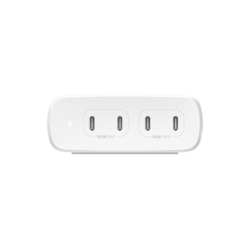 Belkin WCH015AUWH BOOSTCHARGE PRO 200W 4-PORT USB-C GAN DESKTOP CHARGER - Image 1
