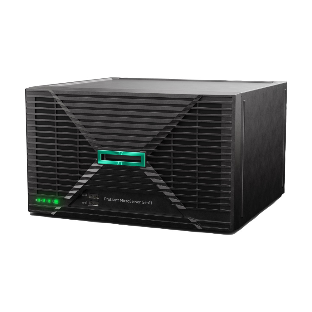HPE P84554-375 ProLiant MicroServer Gen11 6315P 2.8GHz 4c 1P 1x16GB-U 4LFF-NHP 2x480GB SSD 1x180W PS - Image 4