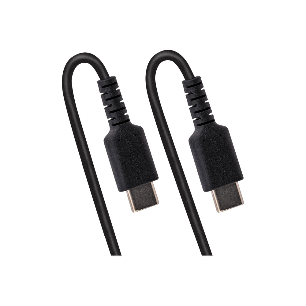 StarTech R2CCC-1M-USB-CABLE 3FT (1M) USB-C FAST CHARGING CABLE, RUGGED, COILED, CHARGE & SYNC, 3A, USB 2. - Image 4