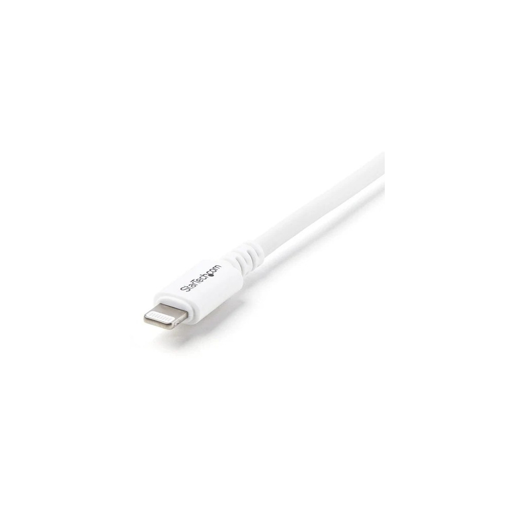 StarTech USBLT3MW 3 M (10 FT.) USB TO LIGHTNING CABLE - LONG IPHONE / IPAD / IPOD CHARGER CABLE - L - Image 2