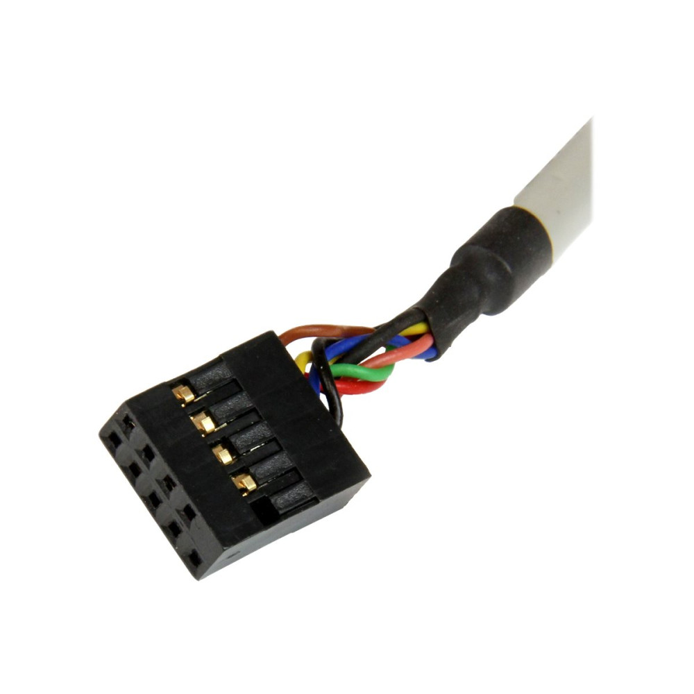 StarTech 35FCREADBK3 USB2.0 MULTI CARD READER, SD/ MICRO SD/CF TO IDC, IDC USB CABLE, 2YR - Image 2