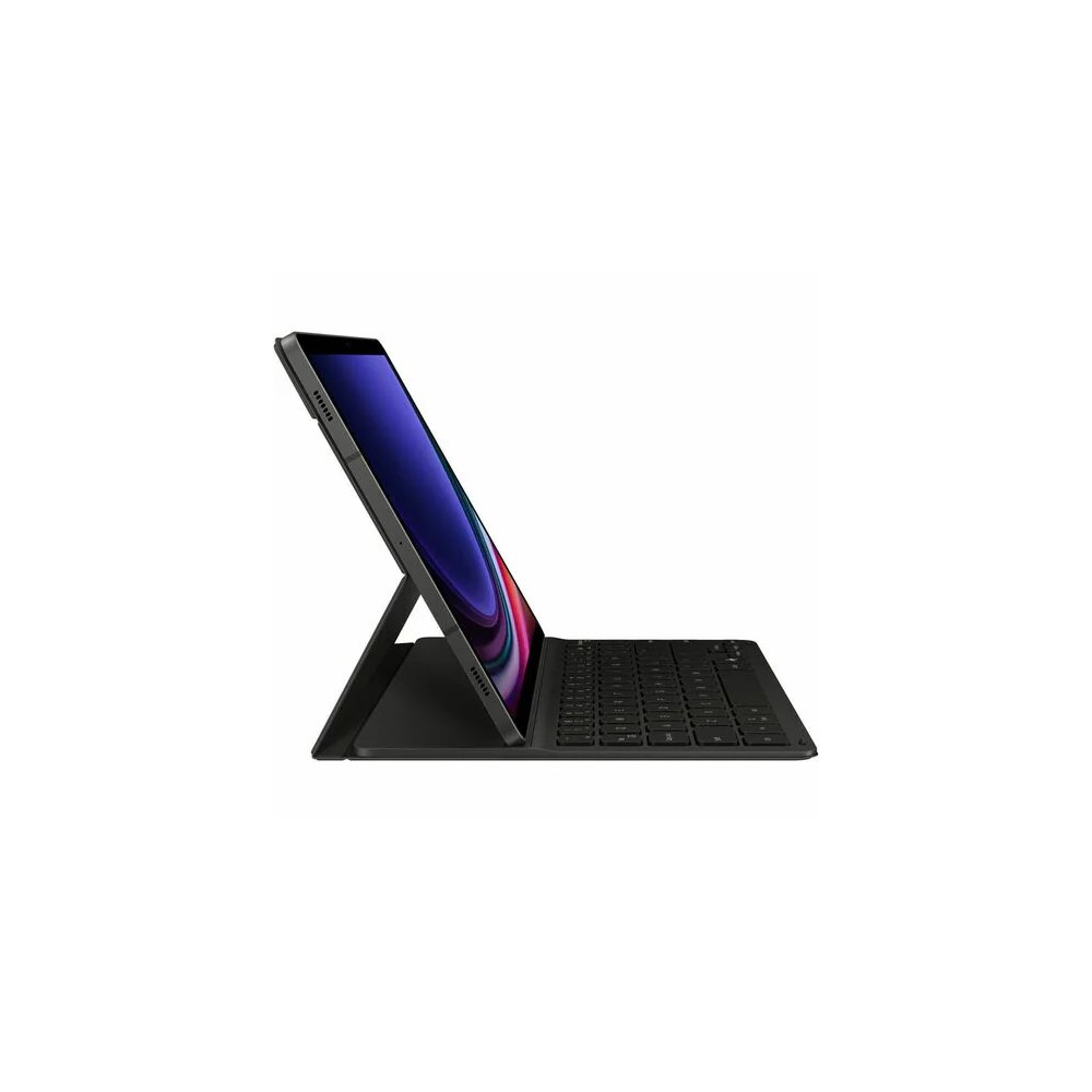 Samsung EF-DX720UBEGWW Keyboard/Cover Case (Book Fold) Galaxy Tab S9, Galaxy Tab S9 FE Tablet - Black - 168.9 mm Height x 255.5 mm Width x 14 mm Depth