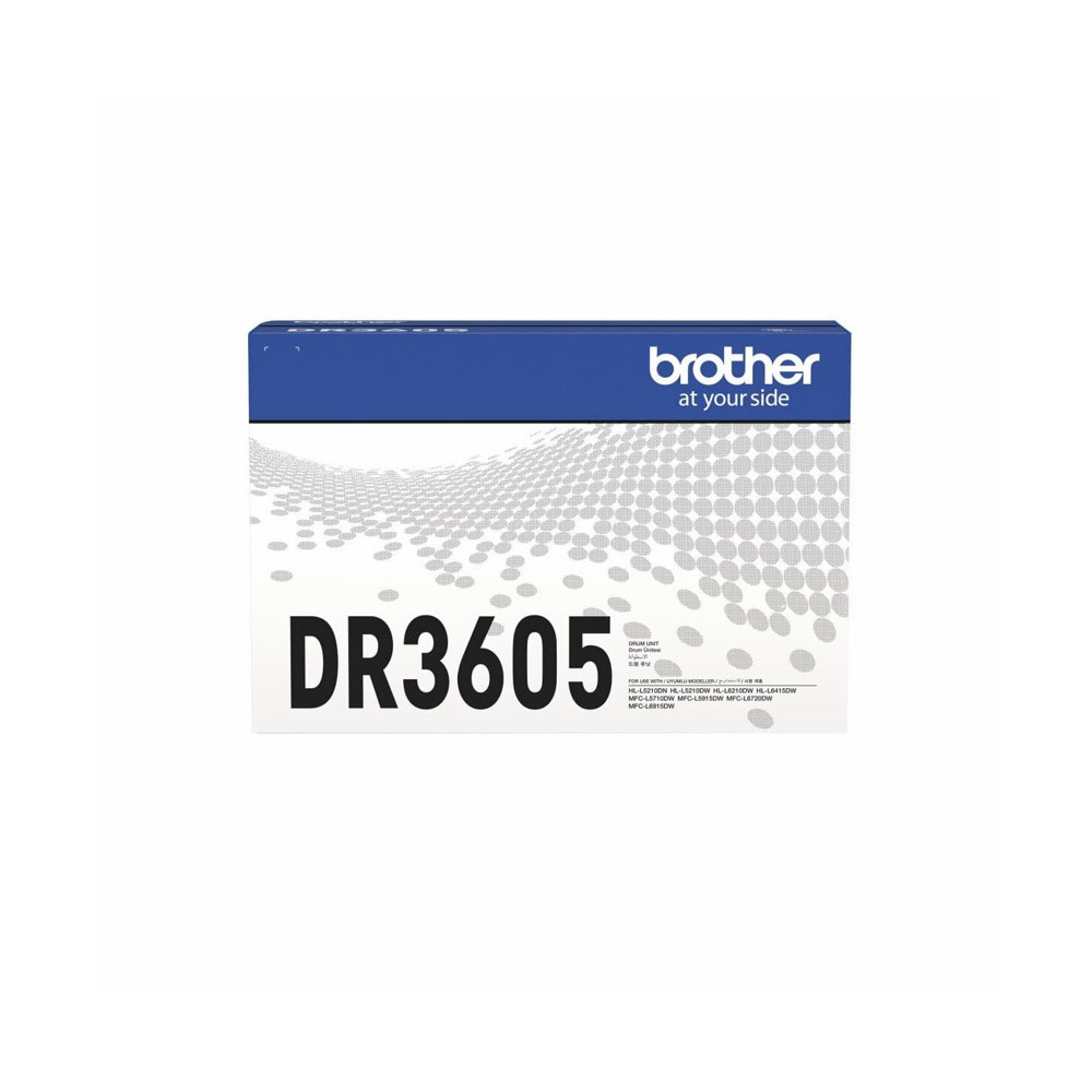 Brother DR-3605 *NEW*MONO LASER DRUM TO SUIT MFC-L6915DW/ MFC-L6720DW/ MFC-L5915DW/ MFC-L5710DW/ HL-L6415DW/ HL-L6210DW/ HL-L5210DW/ HL-L5210DN - Image 1
