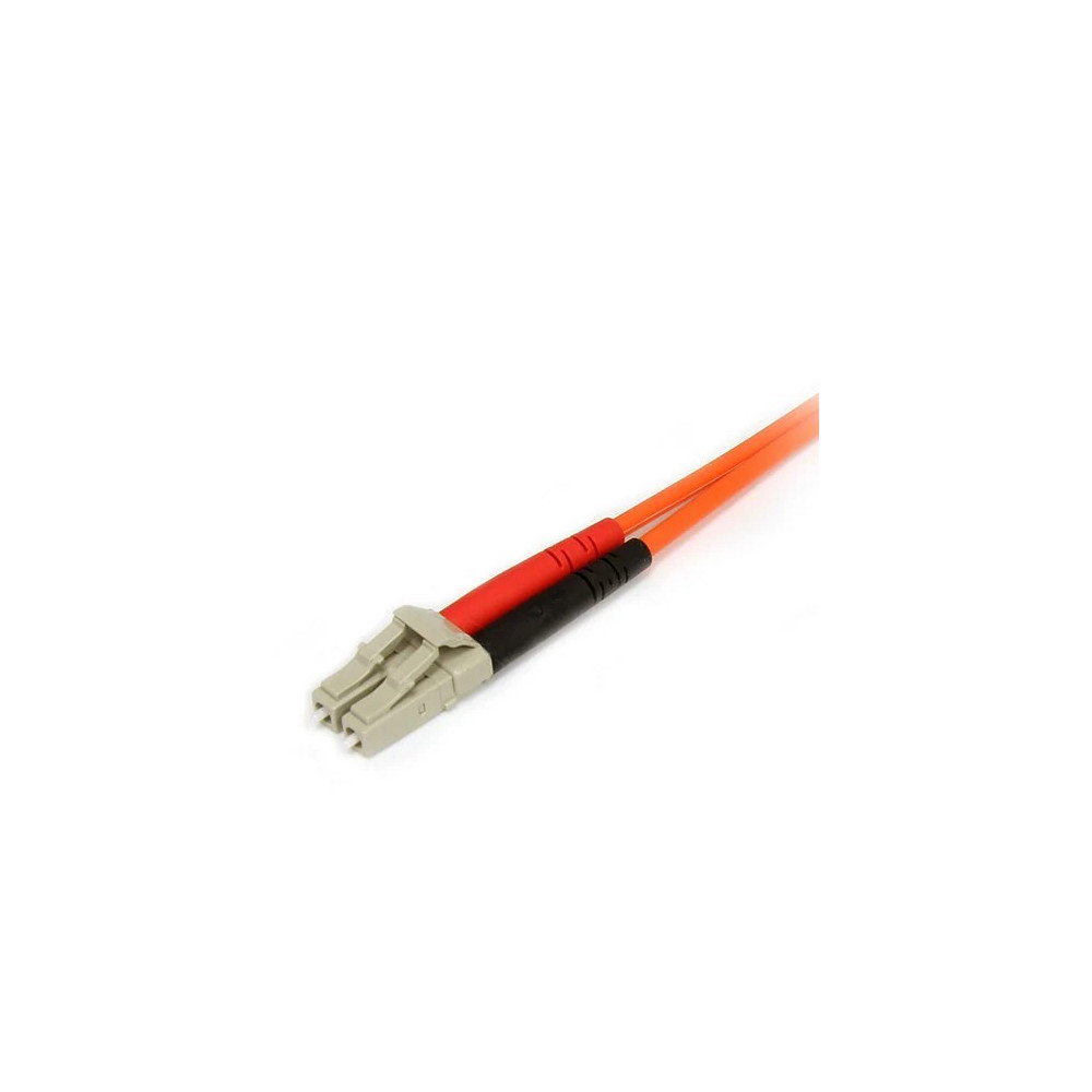 StarTech FIBLCSC2 2M FIBER OPTIC CABLE - MULTIMODE DUPLEX 62.5/125 LSZH FIBER JUMPER CORD - LC/ - Image 2