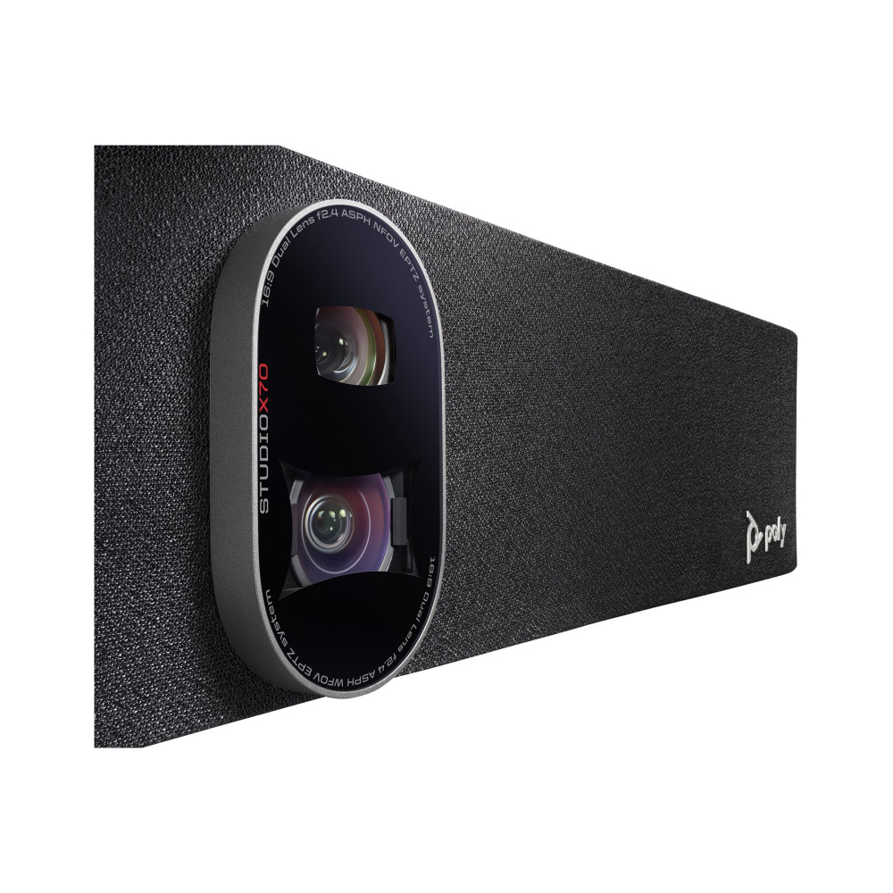 Poly 83Z51AA HP STUDIO X70 ALL-IN-ONE DUAL LENSE 4K ANDROID VIDEO CONFERENCE BAR, LARGE ROOM - Image 8