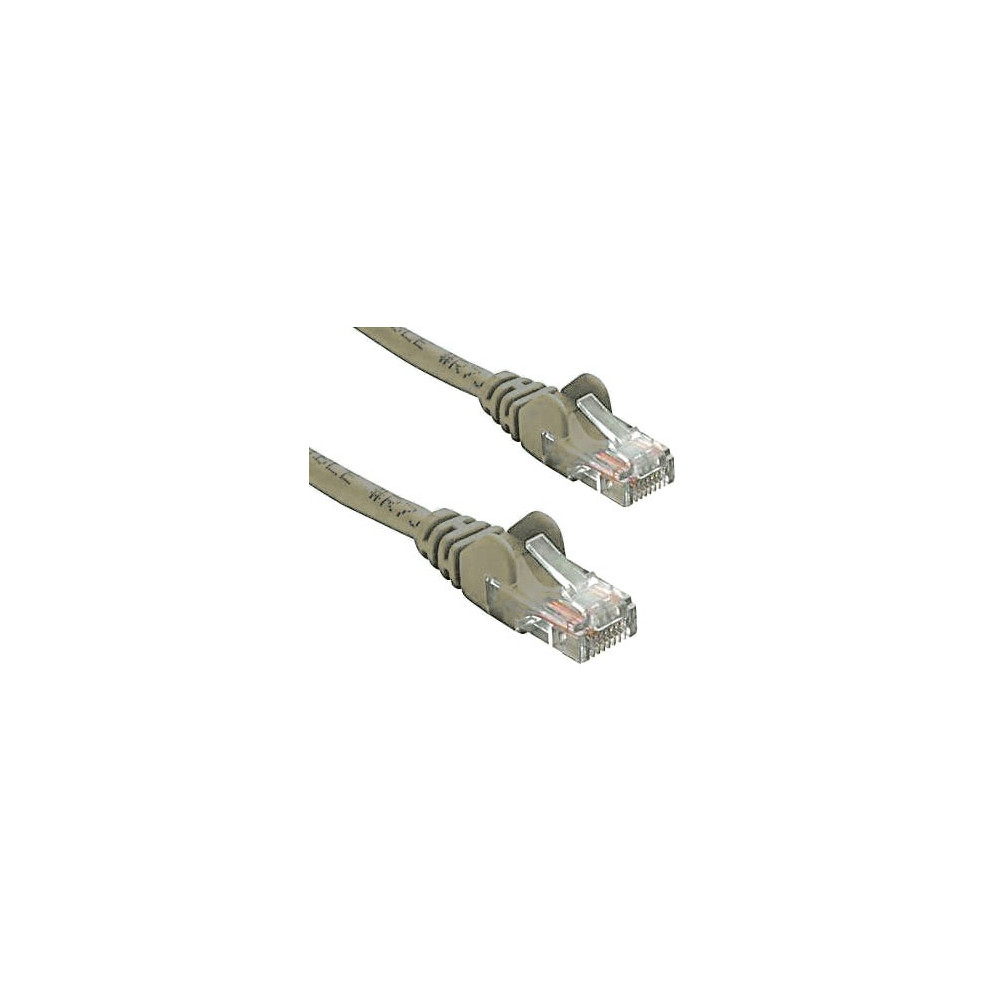 8ware KO820U-1GRY CAT5e Cable 1m - Grey Color Premium RJ45 Ethernet Network LAN UTP Patch Cord 26AWG CU Jacket - Image 1