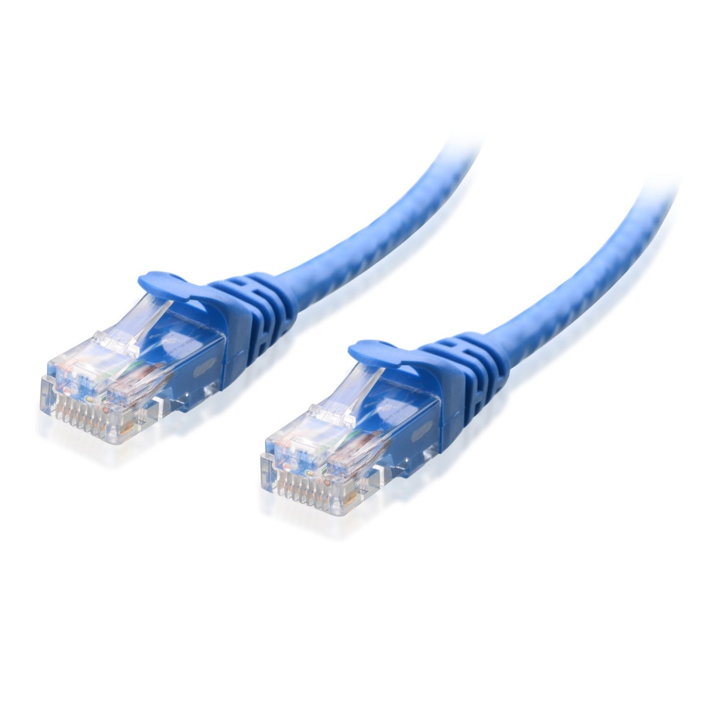 Astrotek AT-RJ45BL-0.5M CAT5e Cable 0.5m/50cm - Blue Color Premium RJ45 Ethernet Network LAN UTP Patch Cord 26AWG CU Jacket - Image 1