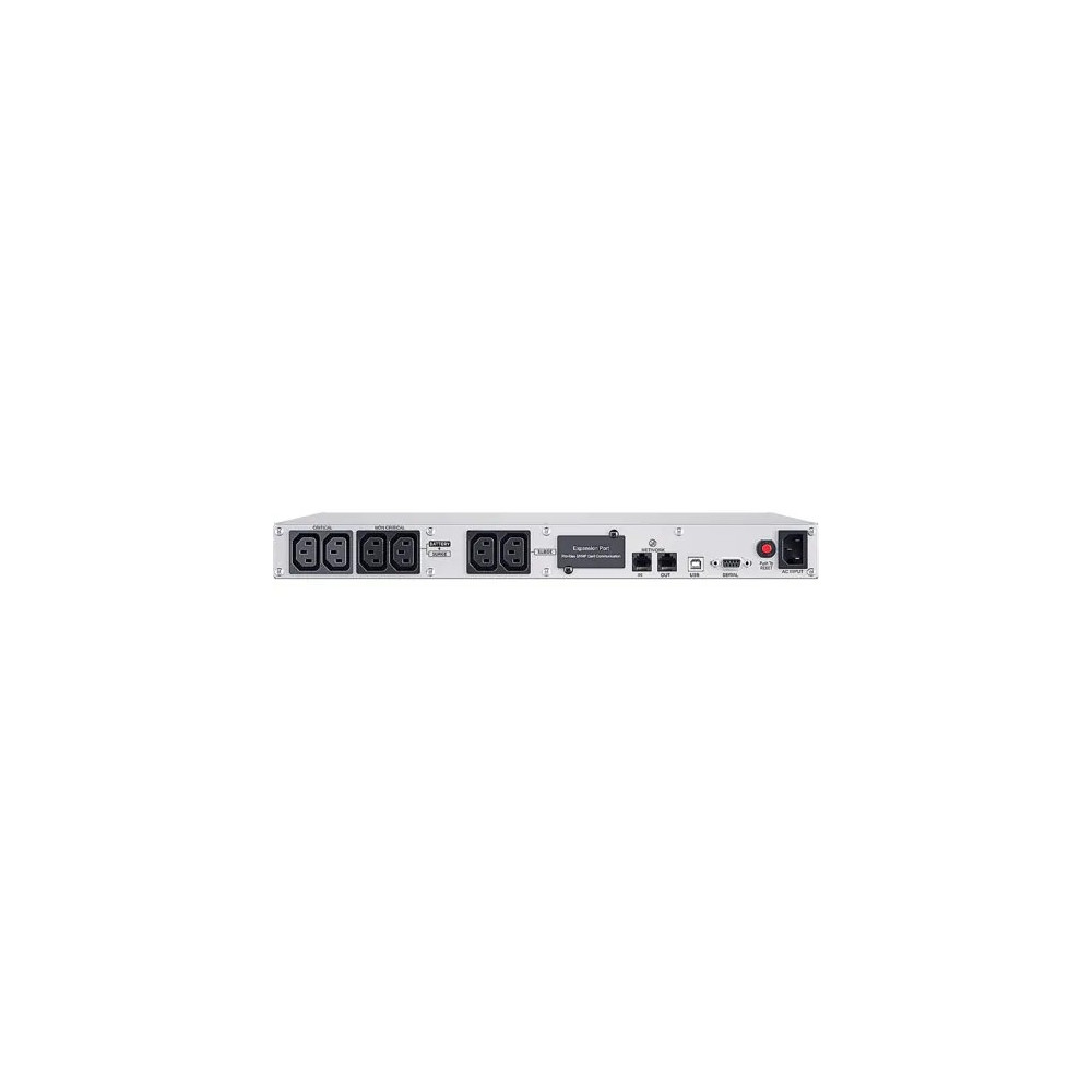 CyberPower CP1500EIPFCRM1U PFC Sinewave Short-Depth Series 1500VA / 900W Rackmount UPS - 1U - 6V/9Ah*4, 6x IEC C13, 2 Yrs Adv. Rep. WTY Incl. internal Battery - Image 3