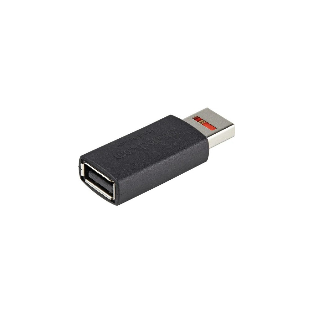StarTech USBSCHAAMF USB-A SECURE CHARGINGDATA BLOCKER ADAPTER MALE/ FEMALE ADAPTER LTW - Image 2