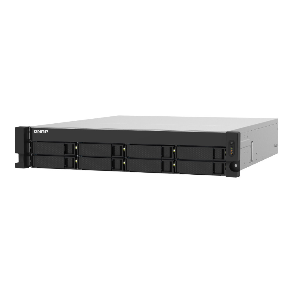 QNAP TS-832PXU-RP-4G 8-BAY NAS 3.5"(0/8), ARM QC-1.7GHz, 4GB, 2.5GbE(2), SFP+(2), RPS, 2U RACK, 3YR WTY - Image 6