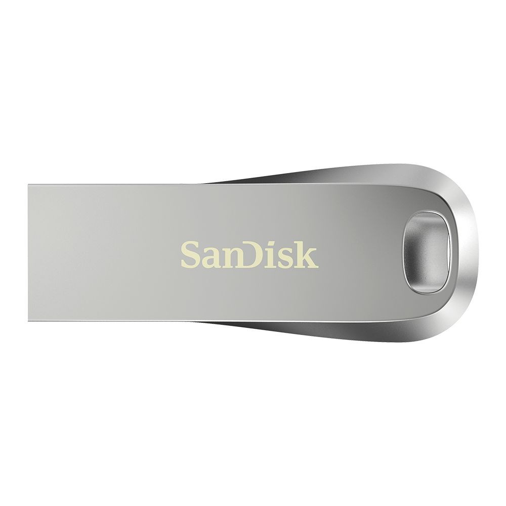 Sandisk SDCZ74-128G-G46 128GB Ultra Luxe USB3.1 Flash Drive Memory Stick USB Type-A 150MB/s capless sliver 5 Years Limited Warranty - Image 1