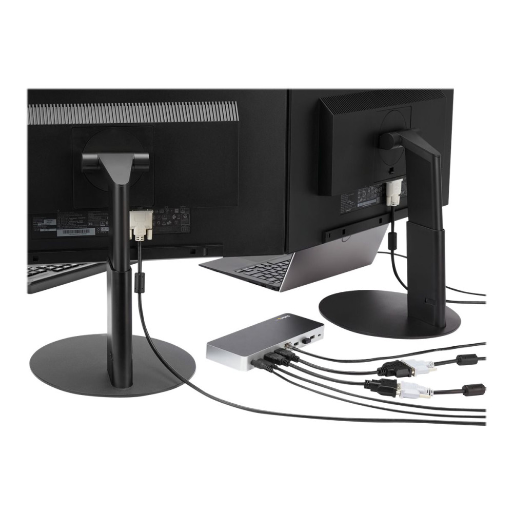 StarTech MST30C2HHPD USB-C MST DOCK, DUAL DISPLAY, HDMI(2), USB(4), 60W, FOR MST DEVICES ONLY, 3YR - Image 4