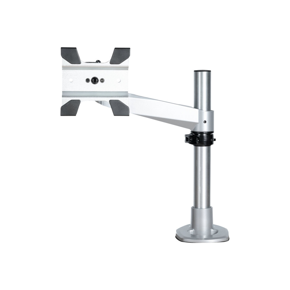 StarTech ARMPIVOTB2 SINGLE MONITOR DESK MOUNT <49", <14KG, FULL MOTION, H/ADJ, VESA, SILVER, 10YR - Image 4