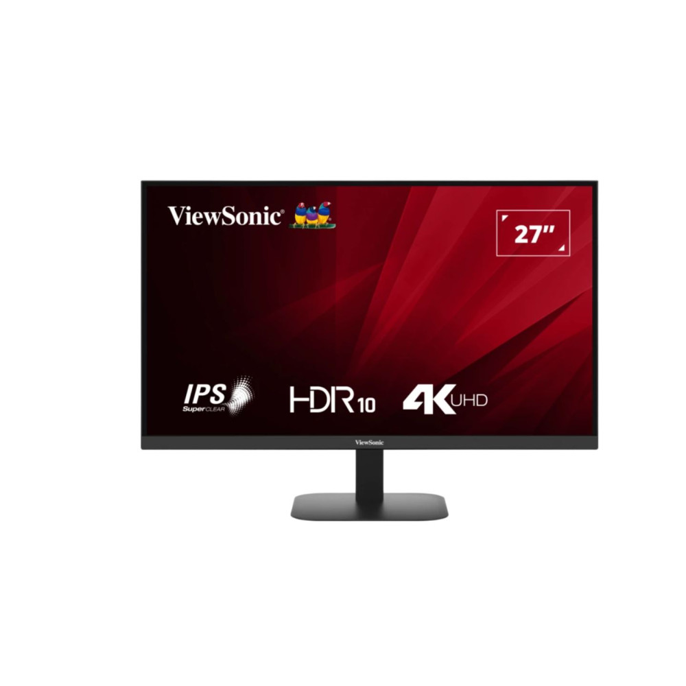 ViewSonic VA2708-4K-MHD 27' 4K 3840 x 2160 SuperClear IPS, HDR10, 2x HDMI and DP x1, Eye Pro Tech.Seamless, VESA 75, Eco Mode, Joy Key rear, Office Monitor,3YARW - Image 1