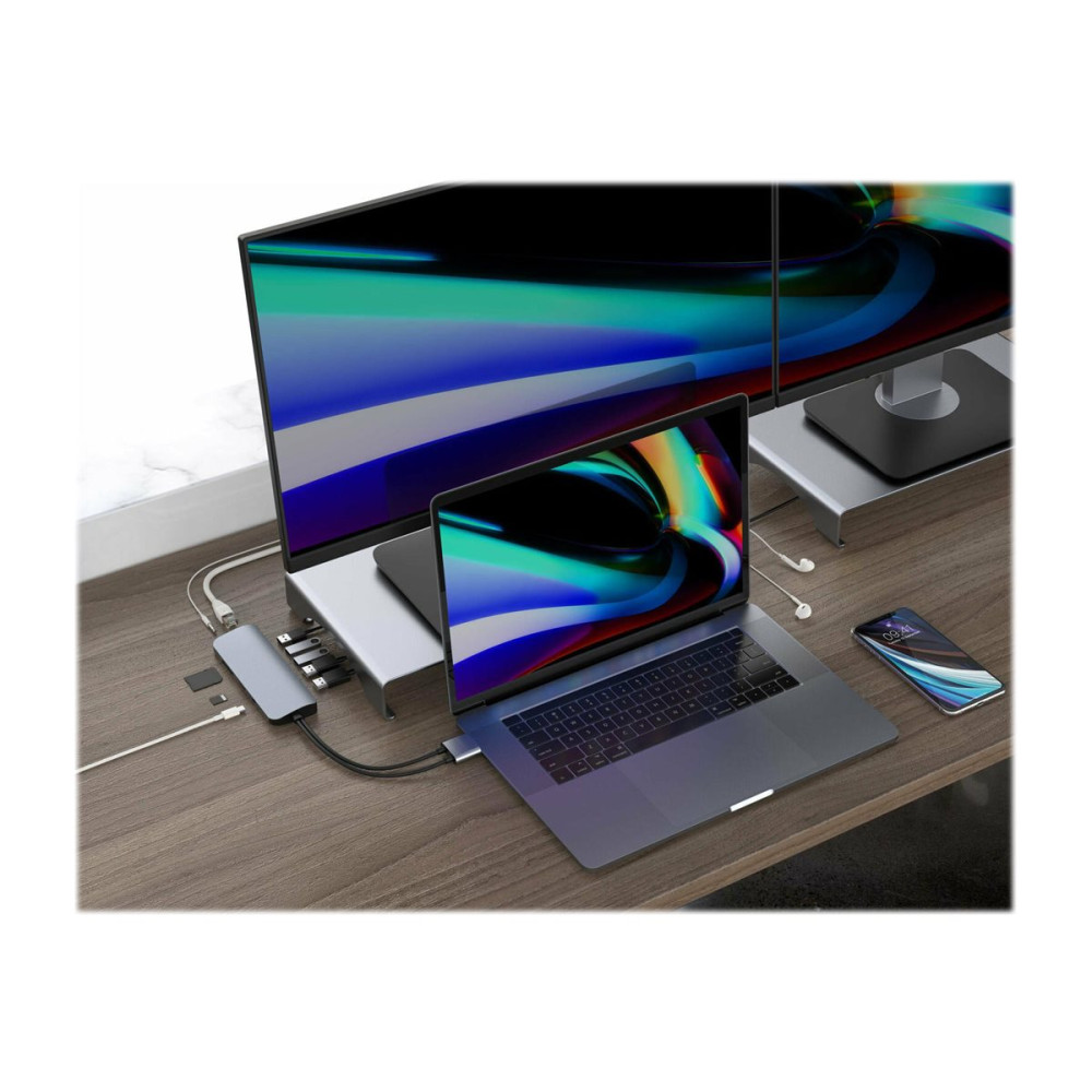 Targus HD392-GRAY HYPERDRIVE VIPER 10-IN-2 USB-C HUB - GRAY - Image 13