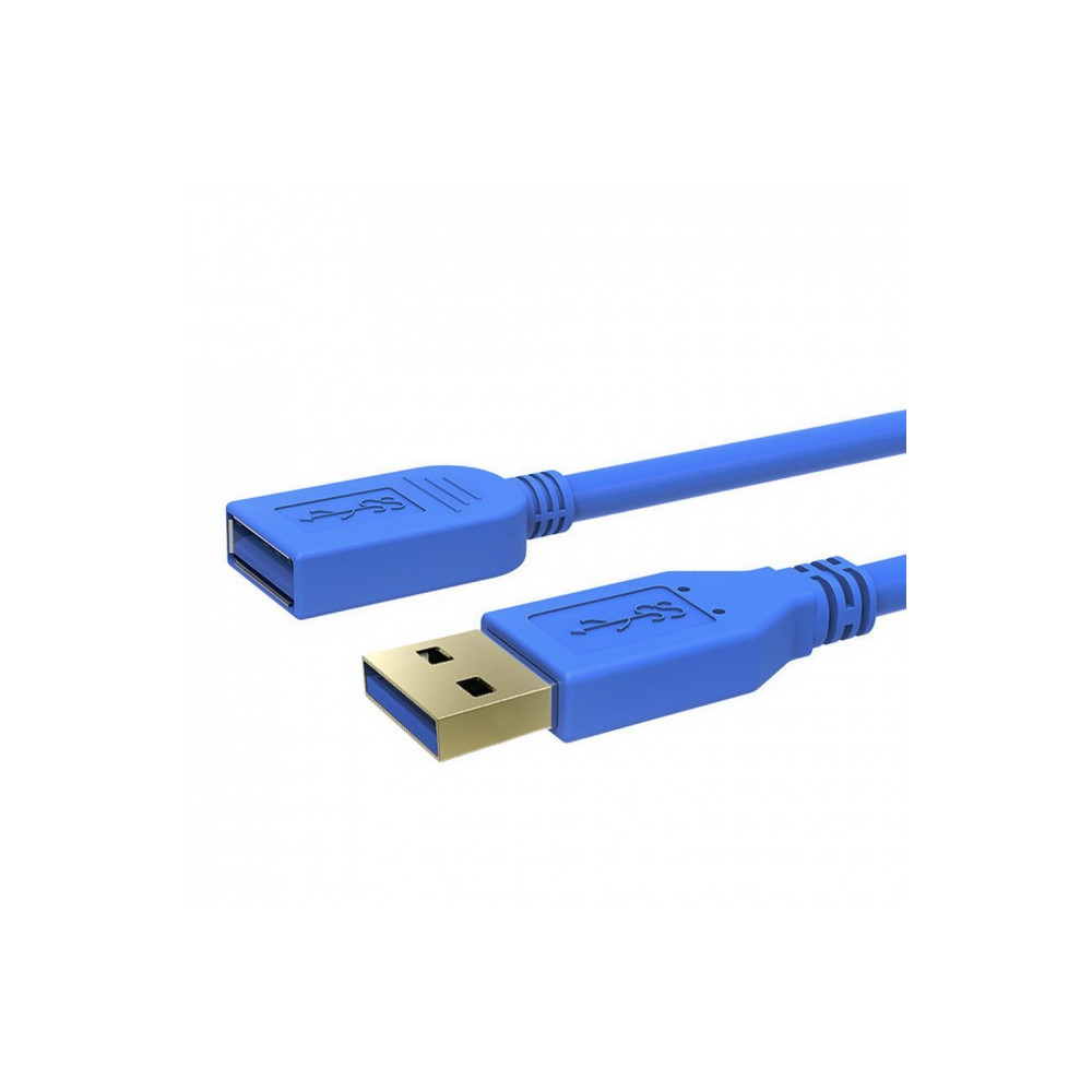 Simplecom CA315 1.5M 5FT USB 3.0 SuperSpeed Extension Cable Insulation Protected Gold Plated - Image 1