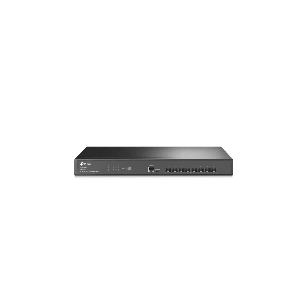 TP-LINK SX3008F OMADA 8-PORT MANAGED 10GE L2+ RACK SWITCH, SFP+(8), 5YR - Image 1