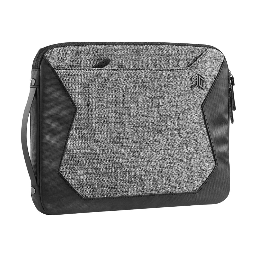 STM STM-114-184K-01 (MYTH) LAPTOP SLEEVE, FITS UP TO 11", GRANITE BLACK , 3YR WTY - Image 1