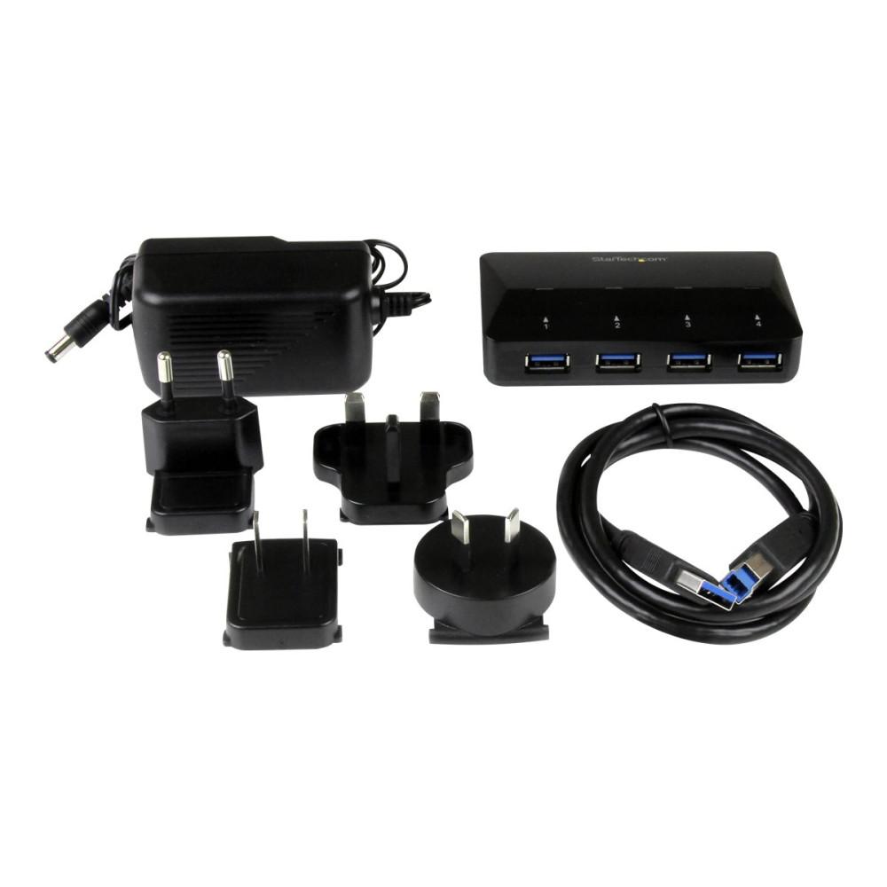 StarTech ST53004U1C 4 PORT USB 3.0 HUB W/ 2.4A FAST CHARGE, 2YR - Image 2