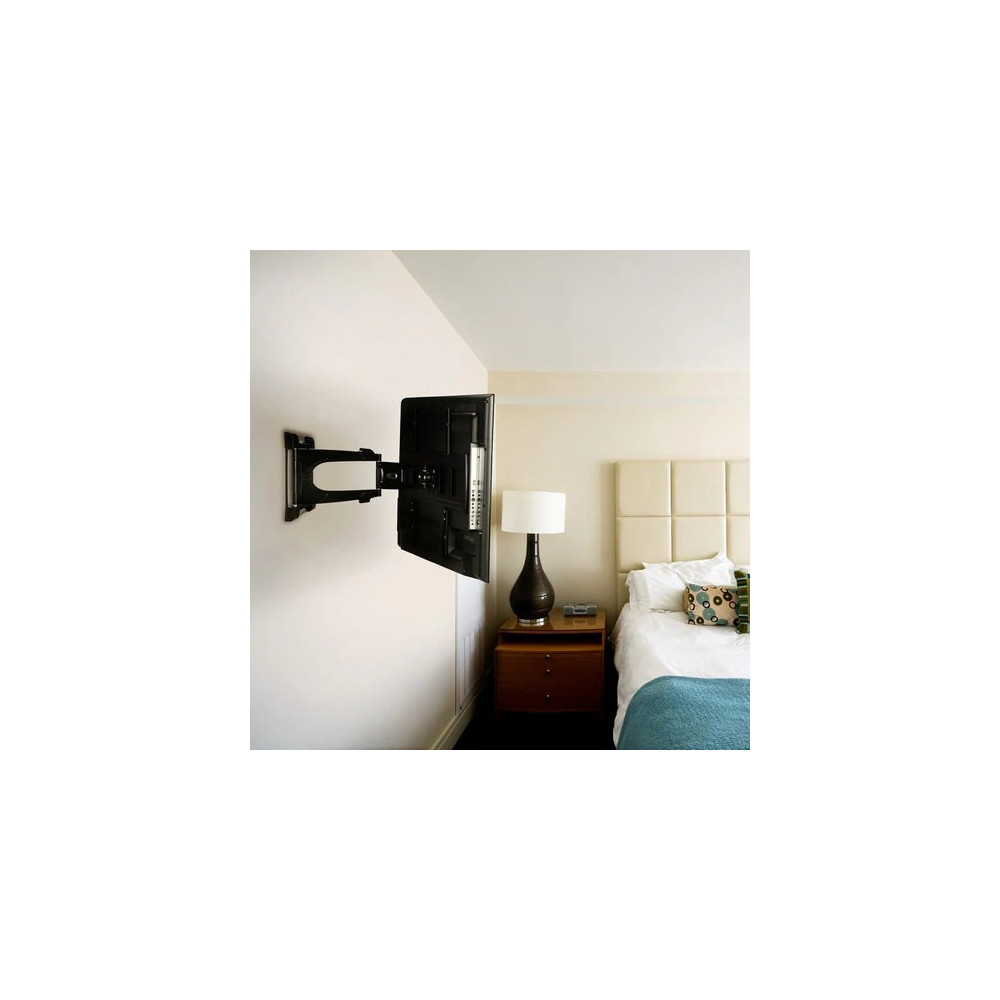 Atdec TH-3060-UFL full motion wall mount - capacity to 35kg (77lb) - arm extension 625mm (24.5") - Black - Image 12
