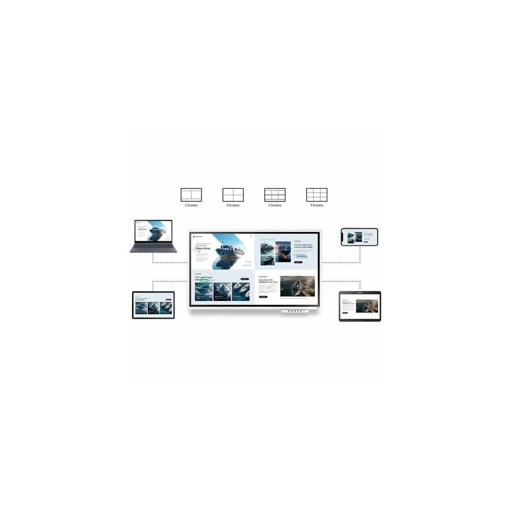 Samsung LH65WMFWBGCXXY (WMFX) FLIP PRO INTERACTIVE DISPLAY, 65" UHD, 450NITS, HDMI, LAN/WIFI, 12H/7D, 3YR - Image 19