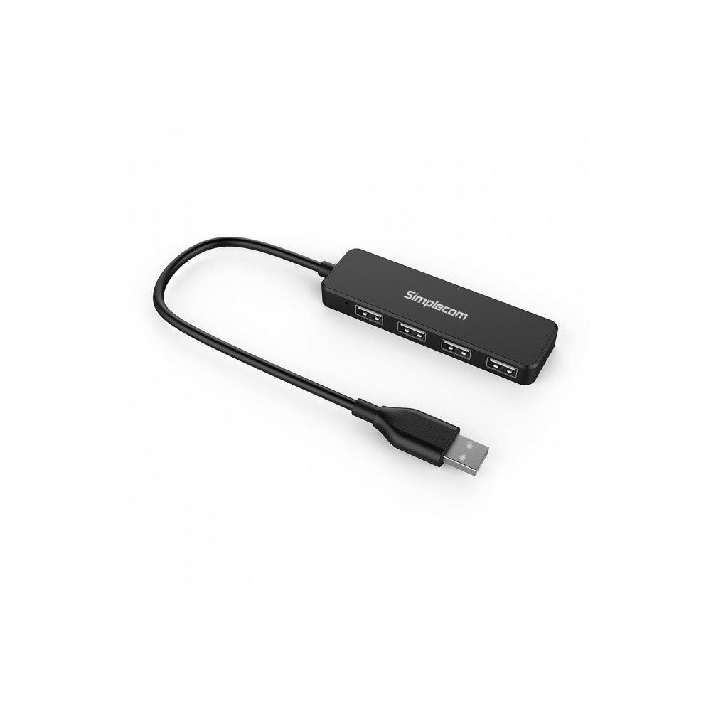 Simplecom CH241 Hi-Speed 4 Port Ultra Compact USB 2.0 Hub - Image 1