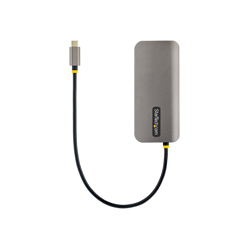 StarTech 115B-USBC-MULTIPORT 0.3M USB-C MULTIPORT ADAPTER, 100W, USB(3), 4K HDMI(1), SD/MICROSD, 3YR - Image 4