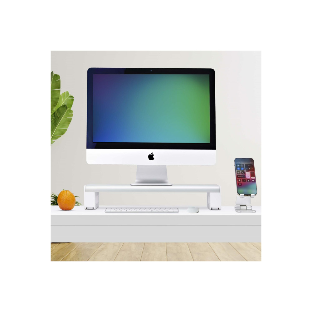 StarTech 1MFSW-MONITOR-RISER 3.5" ERGONOMIC MONITOR RISER STAND, 5 YR - Image 2