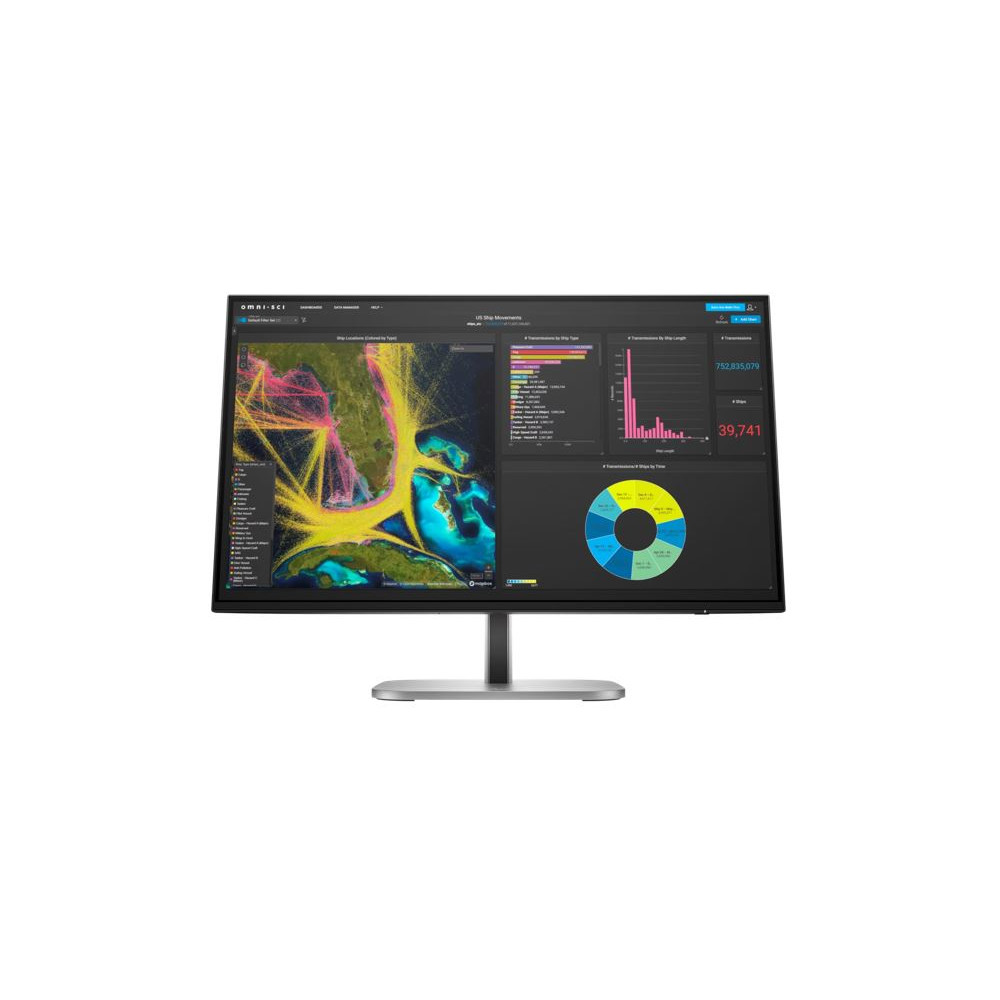 HP 9D9L6UT Series 5 524PF 23.8' / 24' 100Hz FHD IPS Monitor Anti-Glare 1920x1080 16:9 5ms Height Adjustment Tilt Pivot Swivel DP HDMI 4xUSB Hub 3yrs wty - Image 1