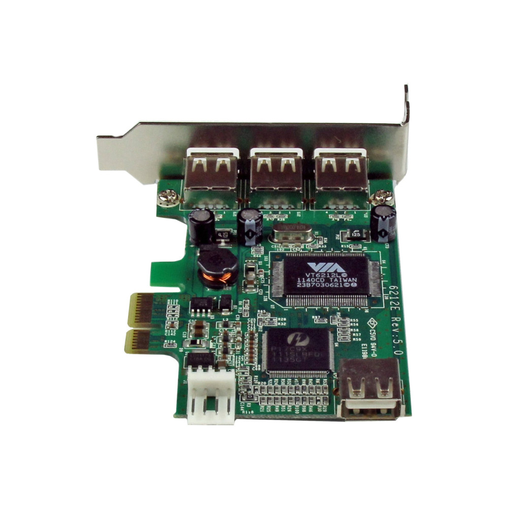 StarTech PEXUSB4DP 4 PORT USB 2.0 PCIE CARD - LOW PROFILE 2YR - Image 2