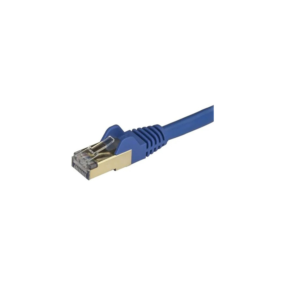 StarTech 6ASPAT10MBL 10M CAT6A ETHERNET CABLE - BLUE RJ45 SHIELDED CABLE SNAGLESS LTW - Image 3