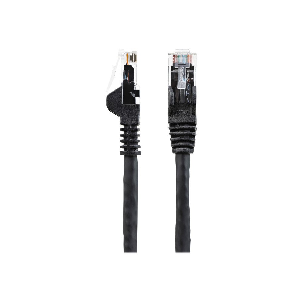 StarTech N6LPATCH7MBK 7M CAT6 ETHERNET CABLE - LSZH (LOW SMOKE ZERO HALOGEN) - 10 GIGABIT 250MHZ 10 - Image 1
