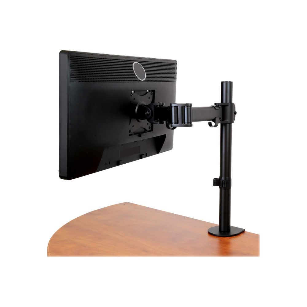 StarTech ARMPIVOTB MONITOR DESK MOUNT <34", <8KG, FULL MOTION, H/ADJ, VESA, BLACK, 5YR - Image 3