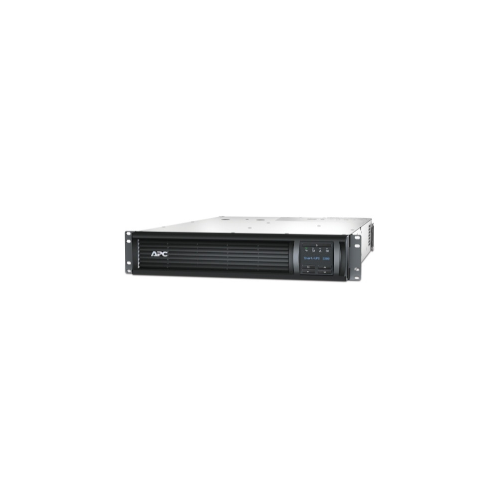 APC SMT2200RMI2UC Smart-UPS 2200VA/1980W Line Interactive UPS, 2U Rackmount, 230V/16A Input,1x IEC C19 & 8xIECC13 Outlets,Lead AcidBattery,SmartConnect - Image 1