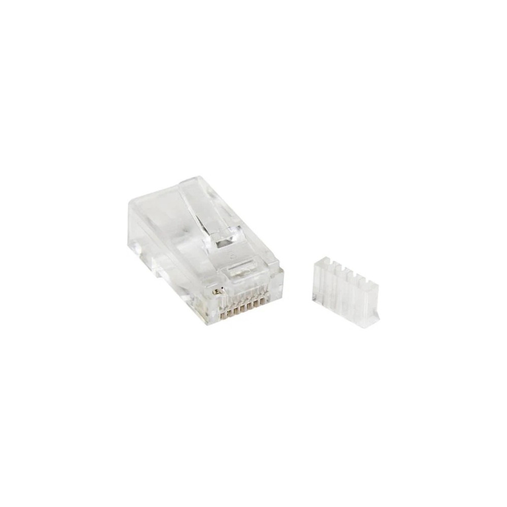 StarTech CRJ45C6SOL50 CAT 6 NETWORK CONNECTOR - CLEAR - CAT6 CABLE - RJ45 2YR - Image 1