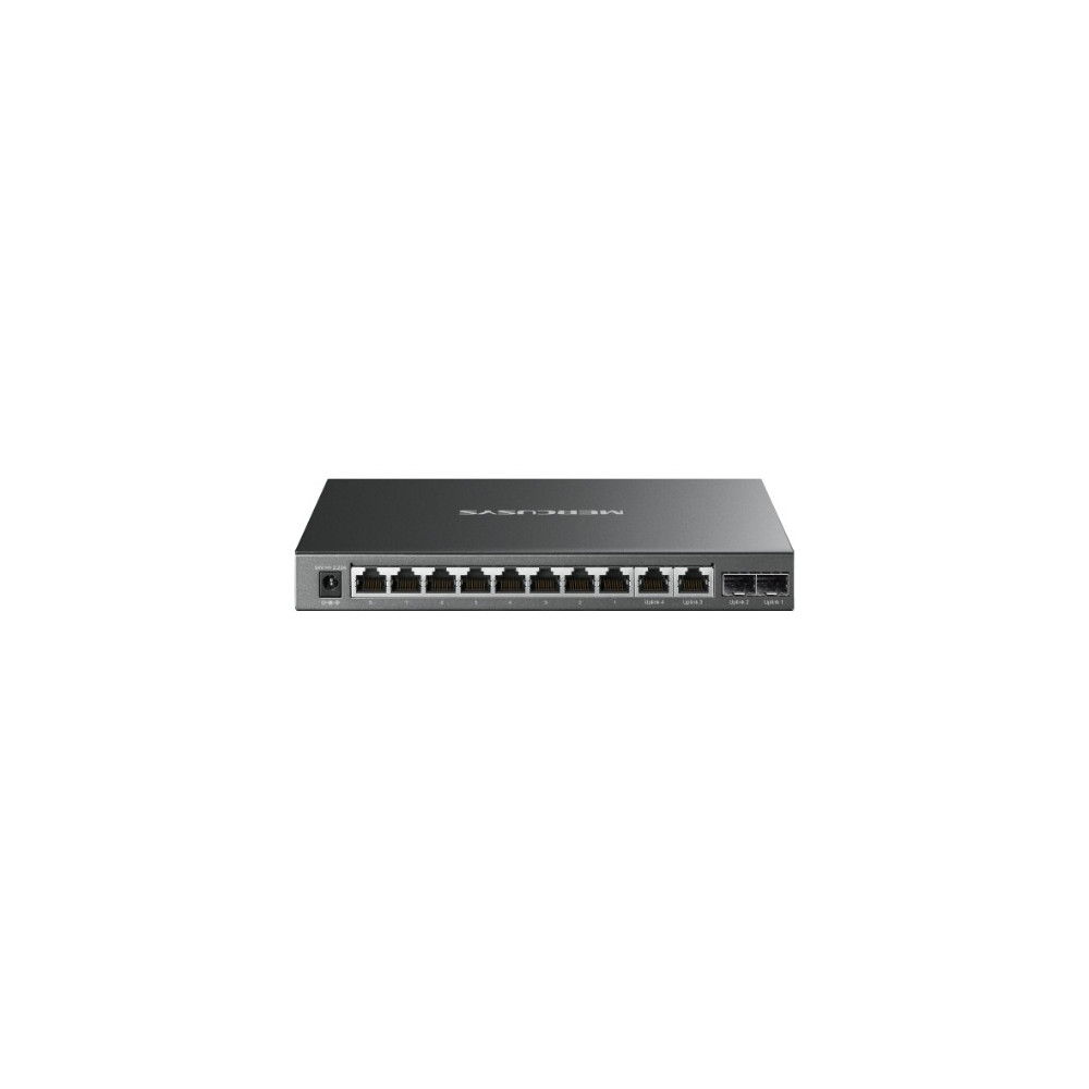 TP-LINK MS126CP Mercusys 24-Port 10/100 Mbps + 2-Port Gigabit Rackmount Switch with 24-Port PoE+ - Image 1
