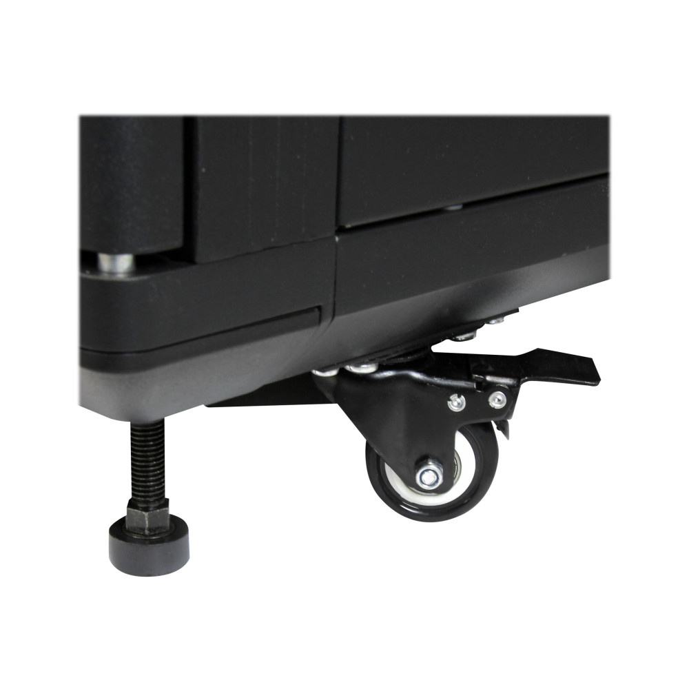 StarTech RK1236BKF 12U 36" KNOCK-DOWN SERVER RACK CABINET WITH CASTERS LTW - Image 1