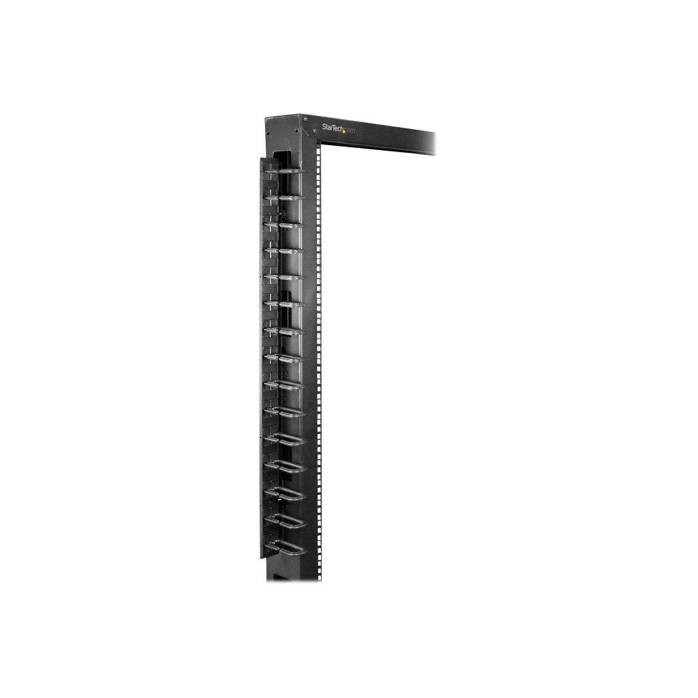 StarTech CMVER40UD VERTICAL CABLE ORGANIZER WITH D-RING HOOKS - 0U - 6 FT. 2YR - Image 3