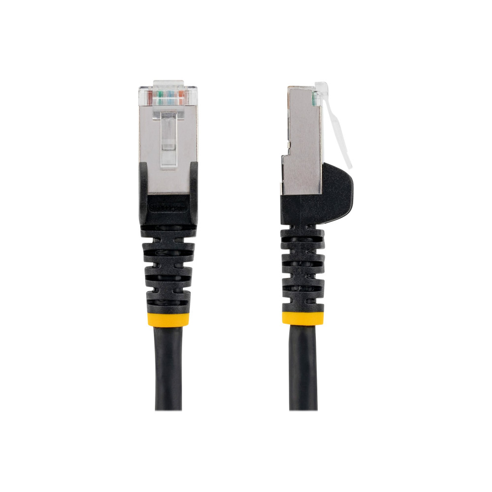 StarTech NLBK-150-CAT6A-PATCH 1.5M CAT6A ETHERNET CABLE - BLACK - LOW SMOKE ZERO HALOGEN (LSZH) - 10GBE 500 - Image 4