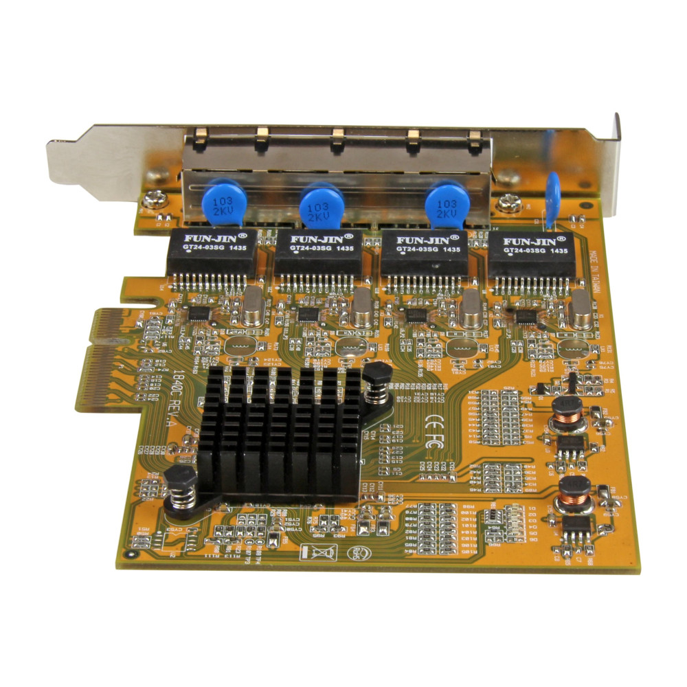 StarTech ST1000SPEX43 4 PORT PCIe GIGABIT NETWORK ADAPTER CARD, 2YR - Image 3