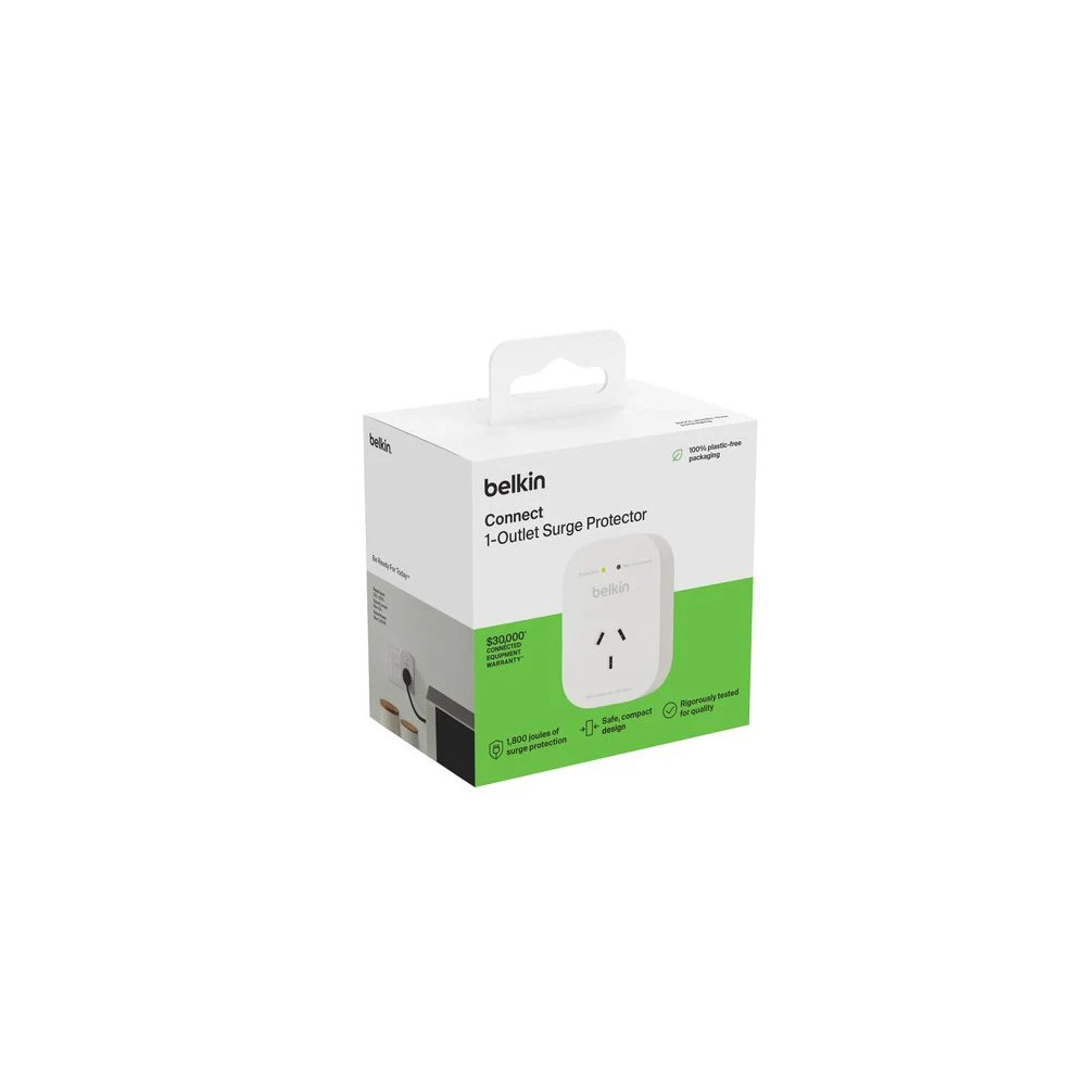 Belkin SRA010AU 1-OUTLET SURGE PROTECTOR - Image 4