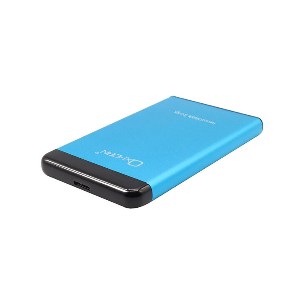 Just You PC UH-321B Oxhorn USB 3.0 USAP 2.5″ SATA HDD SSD Enclosure BlueUSB3.0 Cable (included) 2YR WTY - Image 1