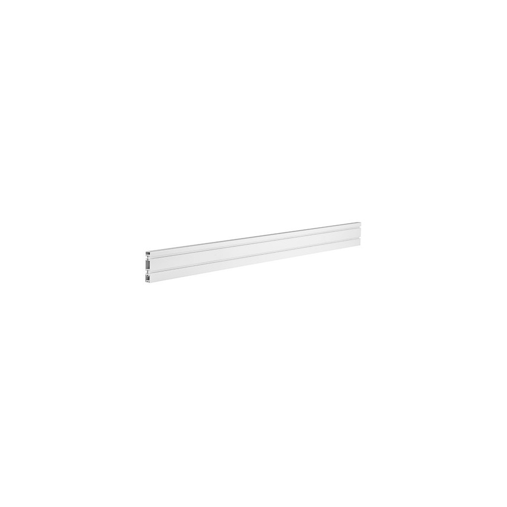 Brateck SW01-3 Aluminum Slatwall Panel, Weight Capacity 40kg-Matte White, Must be installed with MABT-SW02-3 (desk) or MABT-SW02-4 (wall) - Image 1
